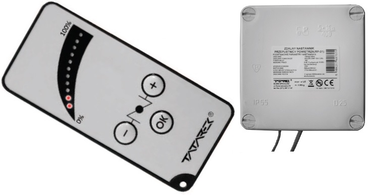 Zobrazit detail zboží: TATAREK RP01 Dálkové ovládání škrtící klapky (Manuální regulace a klapky)