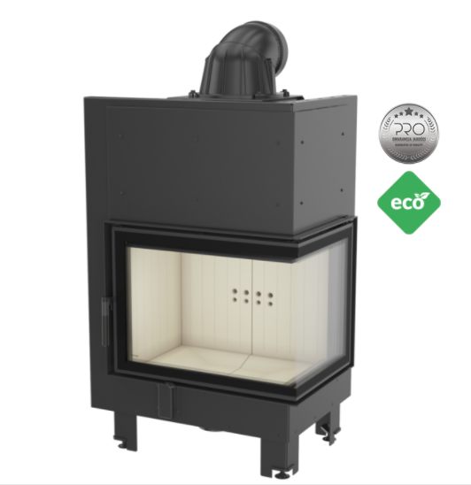 Zobrazit detail zboží: KRATKI MBA 17kW BS Pravá SG krbová vložka (Rohová)