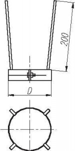 d 160 objímka distanční